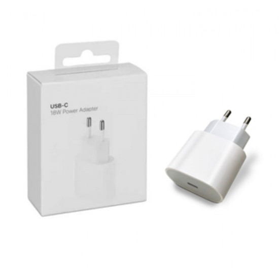 ADAPTER FOR APPLE IPHONE USB-C 18W (MU7U2ZM/A) WHITE